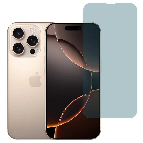 Apple iPhone 16 Pro Uyumlu Nano Cam Ekran Koruyucu - Resim 2