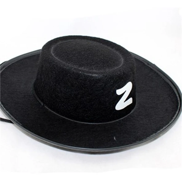 Zorro Şapkası Yetişkin - 1