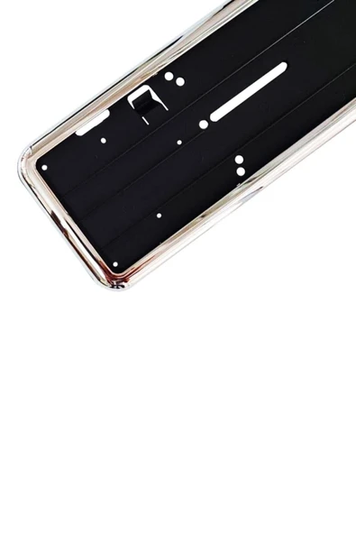 Rukye Shop 2 Adet Krom Nikelajlı Esnek Plakalık Krom Plakalık - 3