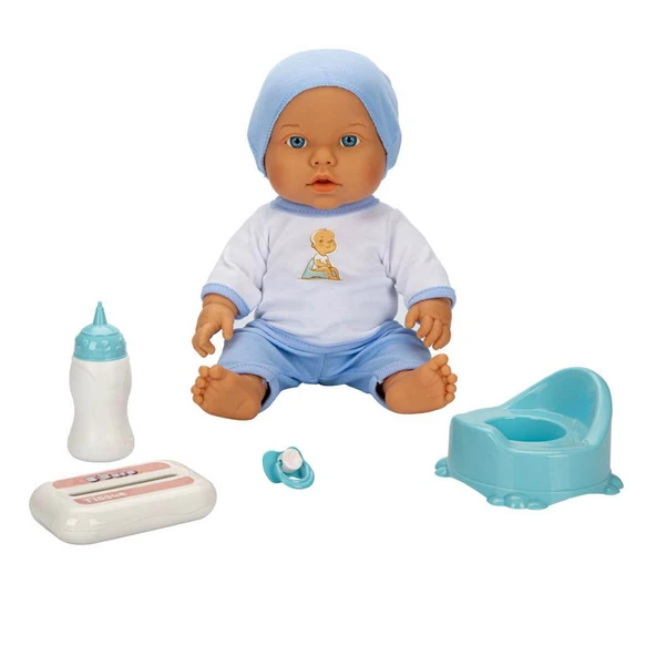 Sunman Oyuncak Bebek Tuvalet Zamanı 35Cm