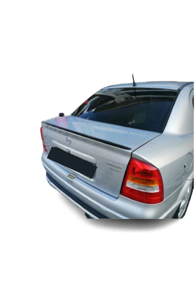 Rukye Shop Opel Astra G Uyumlu Bagaj Üstü Spoiler Piano Black