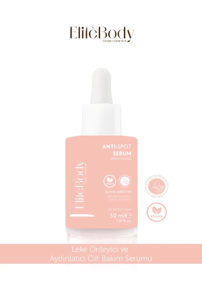 EliteBody Anti-Spot Leke Önleyici ve Aydınlatıcı Cilt Bakım Serumu