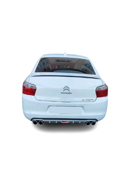 Rukye Shop Citroen C-ellyse Bagaj Üstü Spoiler Piano Black