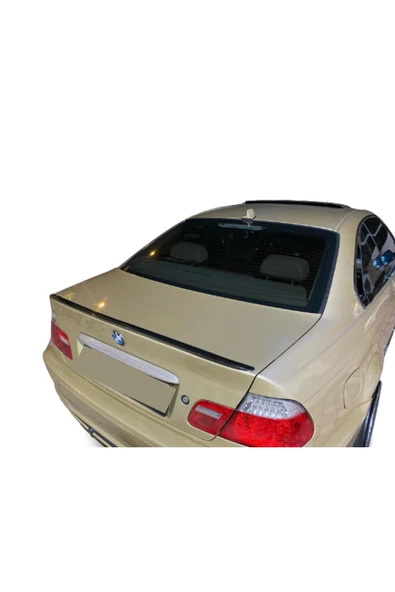 Rukye Shop Bmw E 46 Bagaj Üstü Spoiler Piano Black Uyumlu