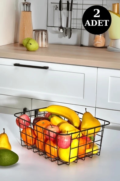 Çok Amaçlı Metal Organizer Sepet Masaüstü Raf Banyo Mutfak Düzenleyici