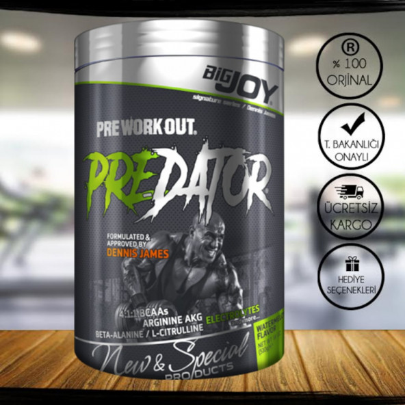 BigJoy Predator Preworkout 510 Gr