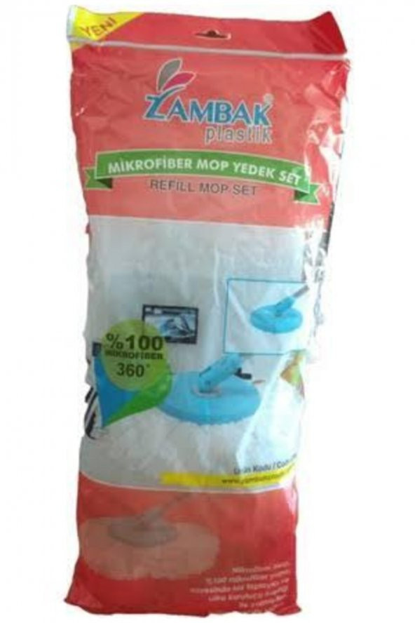 Zambak Dönerli Mop Set Yedek ZP279 - 2