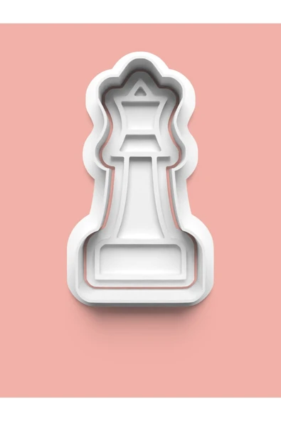 Satranç Fil Taşı Figürü Kurabiye Kalıbı Ve Şeker Hamuru Kalıbı ürün görseli