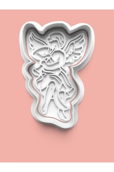 Melek Figürü Kurabiye Kalıbı Ve Şeker Hamuru Kalıbı ürün görseli
