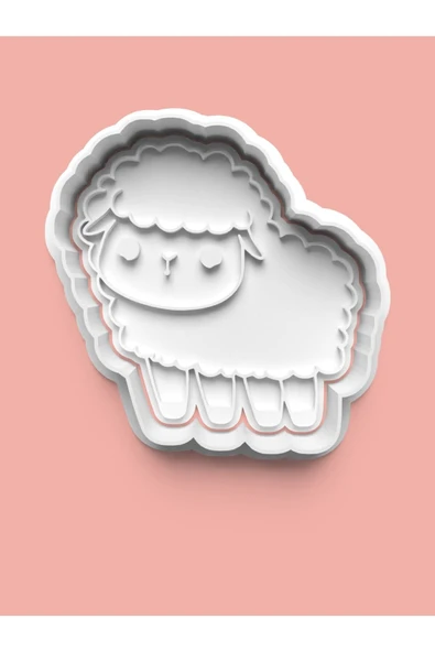 Kuzu Kurabiye Kalıbı Ve Şeker Hamuru Kalıbı ürün görseli