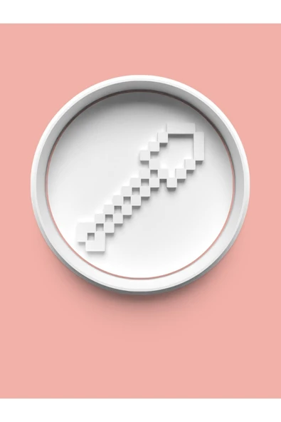 Minecraft Kılıcı Kurabiye Kalıbı Ve Şeker Hamuru Kalıbı ürün görseli