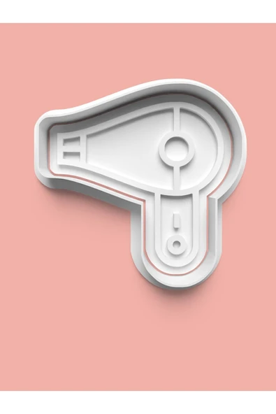 Fön Makinası Kurabiye Kalıbı Ve Şeker Hamuru Kalıbı ürün görseli