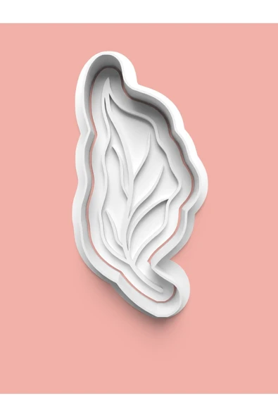 Yaprak Kurabiye Kalıbı Ve Şeker Hamuru Kalıbı ürün görseli