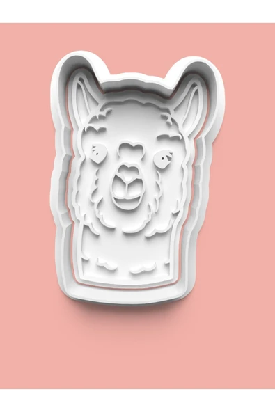 Alpaka Figürü Kurabiye Kalıbı Ve Şeker Hamuru Kalıbı ürün görseli