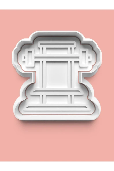 Gym Temalı Kurabiye Kalıbı Ve Şeker Hamuru Kalıbı ürün görseli