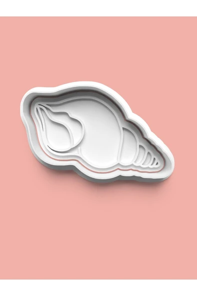 Deniz Salyangozu Kabuğu Kurabiye Kalıbı Ve Şeker Hamuru Kalıbı ürün görseli