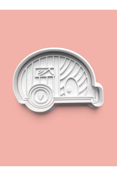 Karavan Figürü Kurabiye Kalıbı Ve Şeker Hamuru Kalıbı ürün görseli