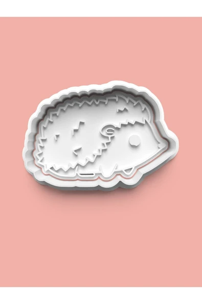 Kirpi Figürü Kurabiye Kalıbı Ve Şeker Hamuru Kalıbı ürün görseli