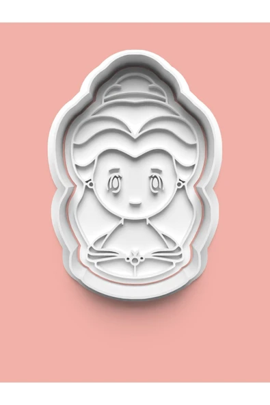 Masal Prensesi Kurabiye Kalıbı Ve Şeker Hamuru Kalıbı ürün görseli