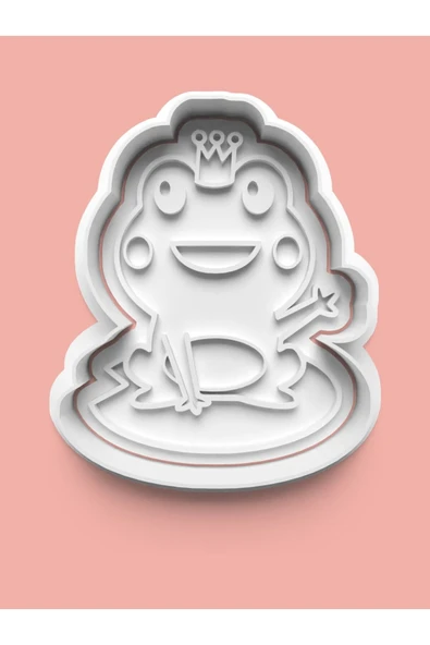 Kurbağa Figürü Kurabiye Kalıbı Ve Şeker Hamuru Kalıbı ürün görseli