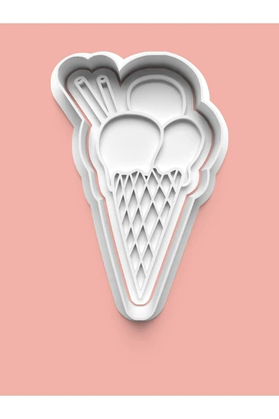 Dondurma Kurabiye Kalıbı Ve Şeker Hamuru Kalıbı ürün görseli