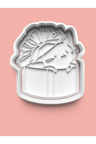 Yaramaz Kedi Kurabiye Kalıbı Ve Şeker Hamuru Kalıbı ürün görseli