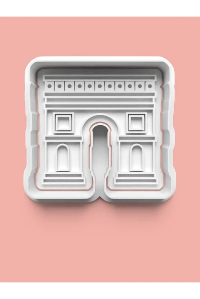 Paris Temalı Kurabiye Kalıbı Ve Şeker Hamuru Kalıbı ürün görseli