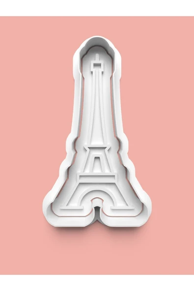 Eyfel Kulesi Kurabiye Kalıbı Ve Şeker Hamuru Kalıbı ürün görseli