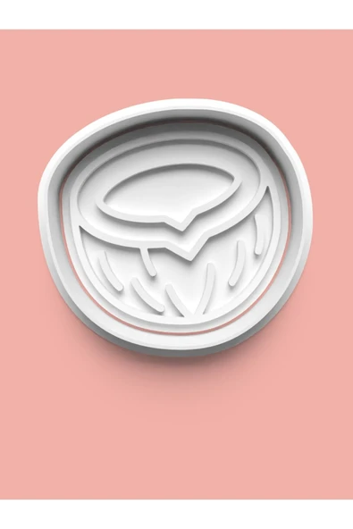 Hindistan Cevizi Kurabiye Kalıbı Ve Şeker Hamuru Kalıbı ürün görseli