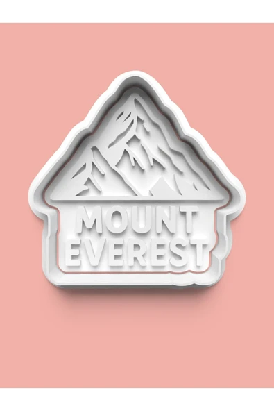 Everest Dağ Figürü Kurabiye Kalıbı Ve Şeker Hamuru Kalıbı ürün görseli