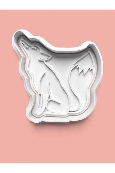 Tilki Figürü Kurabiye Kalıbı Ve Şeker Hamuru Kalıbı ürün görseli