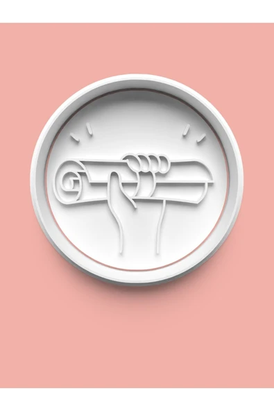 Mezuniyet Temalı Kurabiye Kalıbı Ve Şeker Hamuru Kalıbı ürün görseli