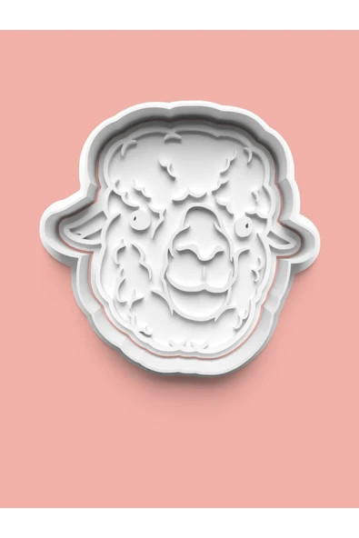 Alpaka Figürü Kurabiye Kalıbı Ve Şeker Hamuru Kalıbı ürün görseli