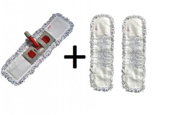 COD-EX Mikrofiber Mop Takımı 60 CM + 2 Yedek Mop ürün görseli