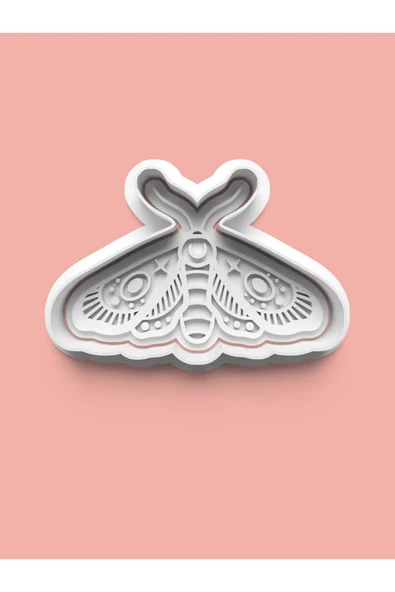 Kelebek Figürü Kurabiye Kalıbı Ve Şeker Hamuru Kalıbı ürün görseli