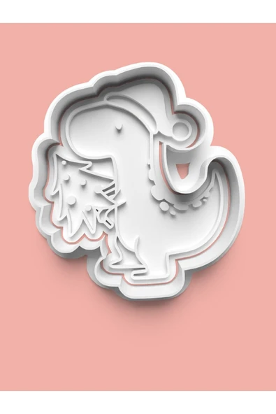 Yavru Dinozor Kurabiye Kalıbı Ve Şeker Hamuru Kalıbı ürün görseli