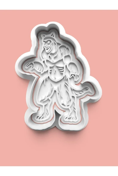 Kurt Adam Figürü Kurabiye Kalıbı Ve Şeker Hamuru Kalıbı ürün görseli