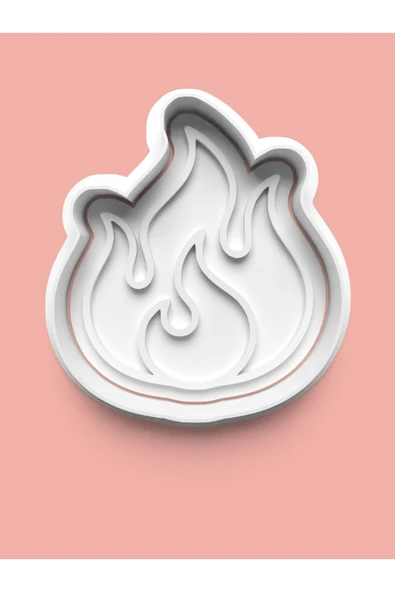 Alev Ateş Figürü Kurabiye Kalıbı Ve Şeker Hamuru Kalıbı ürün görseli