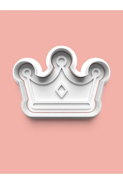 Kral Tacı Kurabiye Kalıbı Ve Şeker Hamuru Kalıbı ürün görseli