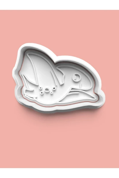 Uçan Dinozor Figürü Kurabiye Kalıbı Ve Şeker Hamuru Kalıbı ürün görseli