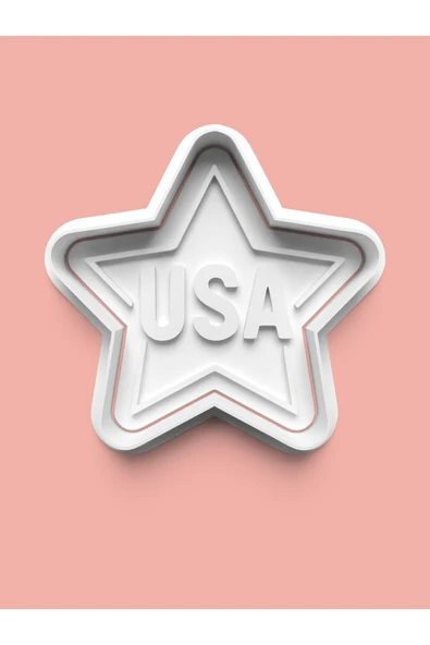 Amerika U.S.A Kurabiye Kalıbı Ve Şeker Hamuru Kalıbı ürün görseli
