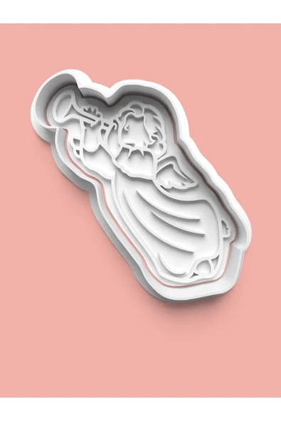 Melek Figürü Kurabiye Kalıbı Ve Şeker Hamuru Kalıbı ürün görseli