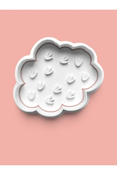 Dinozor Pençeleri Teması Kurabiye Kalıbı Ve Şeker Hamuru Kalıbı ürün görseli