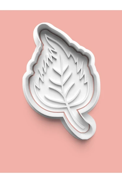 Yaprak Figürü Kurabiye Kalıbı Ve Şeker Hamuru Kalıbı ürün görseli