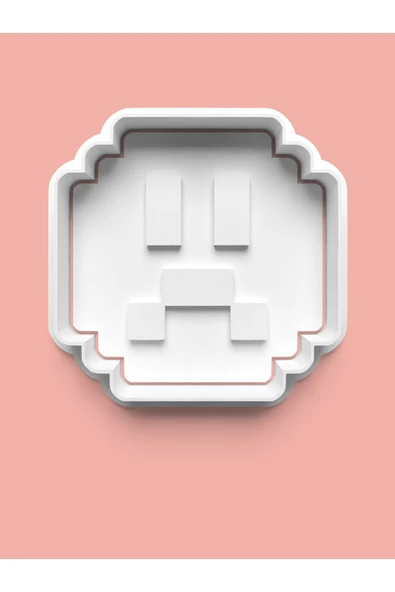 Pixel Kurabiye Kalıbı Ve Şeker Hamuru Kalıbı ürün görseli