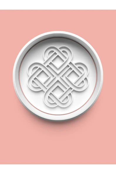 Desenli Kurabiye Kalıbı Ve Şeker Hamuru Kalıbı ürün görseli