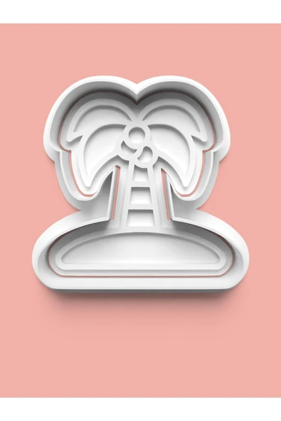 Palmiye Ağacı Kurabiye Kalıbı Ve Şeker Hamuru Kalıbı ürün görseli