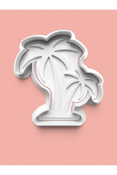 Palmiye Ağacı Figürü Kurabiye Kalıbı Ve Şeker Hamuru Kalıbı ürün görseli