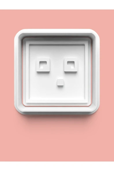 Minecraft Figürü Kurabiye Kalıbı Ve Şeker Hamuru Kalıbı ürün görseli