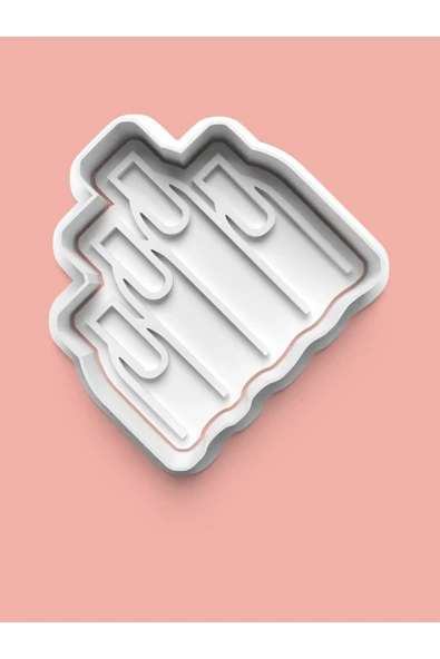 Manikürlü Tırnaklar Kurabiye Kalıbı Ve Şeker Hamuru Kalıbı ürün görseli